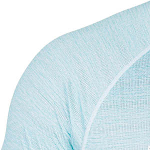 Camiseta ligera de manga corta con logotipo personalizado para hombre, camiseta de gimnasio para entrenamiento, ropa deportiva para hombre, camiseta de gimnasio a la venta - Product Image 6