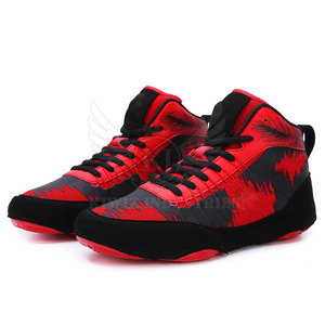 Zapatos de boxeo antideslizantes profesionales Zapatos de boxeo de entrenamiento ligeros y cómodos En stock - Product Image 1