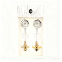 WS WS-T015ST – Lot de passoires à thé en maille en acier inoxydable pour infuseur à thé, boule à thé et diffuseur à intervalles – Vente en gros