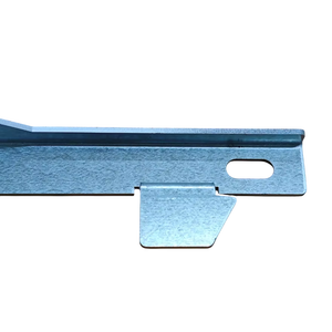 Supports de panneau de commande galvanisés de fabrication de tôle d'acier de coupe et de pliage personnalisés d'OEM pour le support structurel - Product Image 2