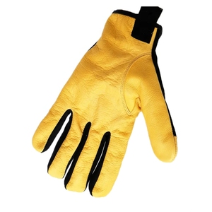 Guantes de trabajo de cuero con aislamiento de soldadura de conducción de alta calidad para hombres guantes de cuero de trabajo regular de Pakistán - Product Image 6