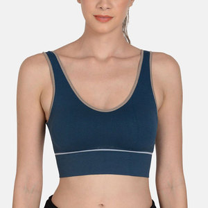 Sujetador Deportivo para Mujer, Talla Grande, Color Personalizado, Tela Elástica de Alta Calidad, Logotipo Frontal Personalizable 2026 - Product Image 1