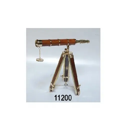 Hochwertiges Nautical Mart Messing Nautical Antique Telescope Einzigartiger Stativ Teleskop Hersteller und Exporteur