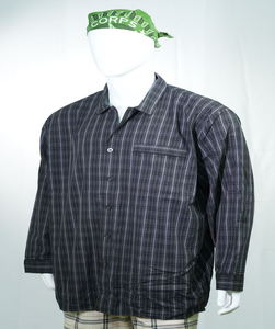 Chemise en flanelle sur mesure pour hommes Chemise en coton à manches longues bon marché en coton imprimé OEM personnalisé Chemise en flanelle décontractée pour l'été - Product Image 4