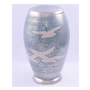 Urna Funeraria de Aluminio Estilo Tambor para Adultos y Mascotas, Caja Funeraria de Latón Roja, Urnas Conmemorativas, Ataúd Funerario, Urna Conmemorativa Humana - Product Image 4