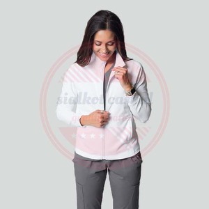 Veste de gommage pour femmes gommages hospitaliers unisexe confortable veste d'allaitement à fermeture éclair vestes de gommage médicales - Product Image 5