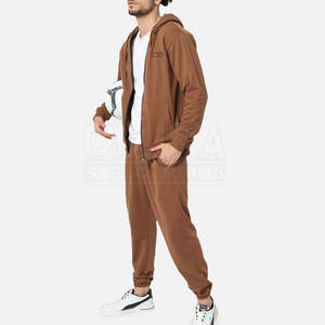 Trajes de chándal de invierno para hombre de algodón 100% personalizables del fabricante, pantalones de lana a prueba de viento de Etiqueta Privada, talla XL Plus transpirable - Product Image 3