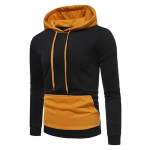 Sudadera con Capucha para Hombre, Estilo Casual Urbano, Forro Polar Transpirable, Cierre de Cremallera, Material de Bambú/Algodón/Poliéster, Manga Larga, Última Tendencia - Product Image 3