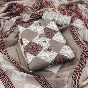 Traje de Salwar estampado de ropa india y pakistaní para mujer, ropa regular y de fiesta, diseños de 3 piezas Salwar Kameez - Product Image 4