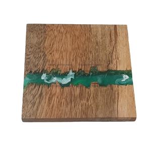 Oficina moderna y hogar, el mejor posavasos, suministro de fábrica, alfombrillas y almohadillas de madera personalizadas de Acacia cuadradas redondas de SCI - Product Image 1