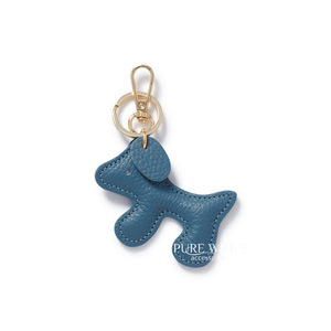 Llavero de Cuero Genuino Hecho a Mano en Italia con Colgante para Bolsa y Cierre Metálico de Primera Calidad – Modelo PS632 - Product Image 2
