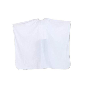 Capa de salón profesional, capa de peluquero de corte de pelo blanco, capa de peluquería con logotipo personalizado para adultos - Product Image 6