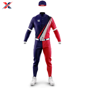 Maillot de baseball de qualité supérieure 100% polyester pour adultes unisexe Service OEM uniforme de baseball imprimé de logo personnalisé - Product Image 3