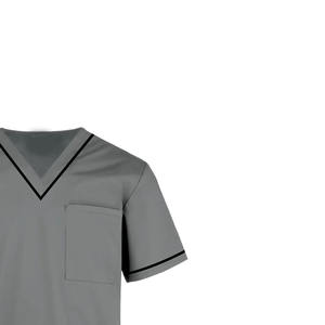 พยาบาลโรงพยาบาลสำหรับผู้ชายคุณภาพสูงผ้าโพลีเอสเตอร์ถักสวมใส่ง่ายมีทุกสีและขนาดขายส่ง - Product Image 4