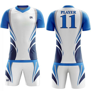 เครื่องแบบวอลเลย์บอลสำหรับผู้ชายเครื่องแบบวอลเลย์บอลระบายอากาศได้ดีดีไซน์ใหม่ - Product Image 6