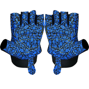 Guantes de Halterofilia Profesionales con Acolchado Reforzado en la Palma y Muñequeras para Entrenamiento en Gimnasio - Product Image 6