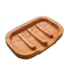 Porte-savon en bois, porte-éponge, porte-savon de salle de bain, boîte à savon en bois à prix raisonnable - Product Image 3