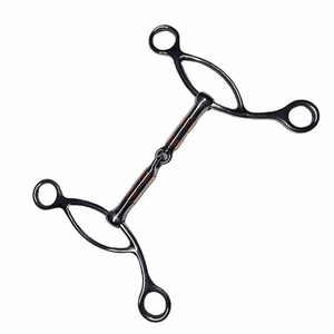 ปากม้าทำจากสเตนเลสบิตแบบตะวันตกสำหรับม้าปรับแต่งได้ - Product Image 3