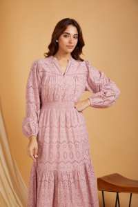 Nuevas llegadas OEM ODM personalizado en vestido cómodo de alta calidad para las mujeres vestido de una pieza de longitud completa en la fabricación al por mayor - Product Image 6