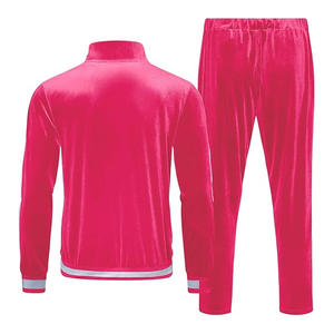 Ensemble de survêtement unisexe 2 pièces en coton 100% respirant, coupe-vent et écologique pour le sport et le fitness - Product Image 4