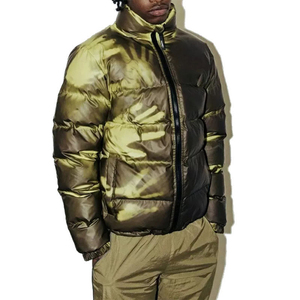 Chaqueta Casual de Invierno para Hombre Tallas Grandes, con Capucha, Cierre Completo, Acolchada, Resistente al Viento, con Cambio de Color y Reacción Térmica - Product Image 4