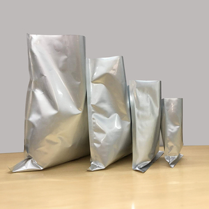 Sac de poche debout Aliminum jetable à fermeture éclair étanche avec fermeture à glissière refermable personnalisé à des fins multiples - Product Image 1