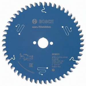 BOSCH 160 mm Circular <b>Saw</b> Blade with 52 Teeth HLTCG 2.2 mm Kerf Width - Product Image 1