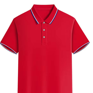 Uniforme de Trabajo para Camarero de Comida Rápida con Logotipo Personalizado Bordado OEM, 100% Poliéster, Manga Corta, Tipo Polo para Hostelería y Catering - Product Image 1