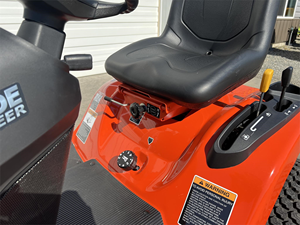 new and used 2024 Kubota ZD1211 Zero Turn Lawn Mower with 60 Deck 24 Horsepower Diesel <b>Engine</b> Improved Features 28V Grass Box - Product Image 6