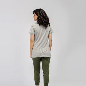 2023 Premium Quality <b>Women</b> Grey Colour Cotton <b>Polo</b> T <b>Shirts</b> <b>for</b> Sale <b>Women</b> <b>Polo</b> T <b>Shirt</b> in Cheap Rates - Product Image 3