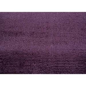 Alfombra Clásica Jacquard de Viscosa Tejida a Mano, Rosa y Morado, 10mm, Diseño Abstracto Sólido para el Hogar, Pasillo, Sala Rectangular -HPV-7020 - Product Image 3