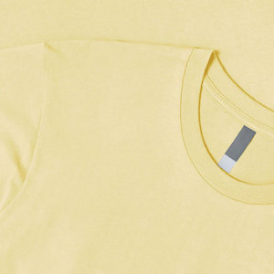 Nueva Camiseta básica de manga corta con cuello redondo de ajuste regular Camiseta de algodón con cuello redondo - Product Image 5