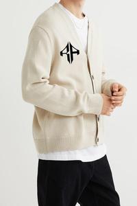 New Top 2025 Wholesale Wool / Acrylic Material High Quality Custom Logo Design <b>Men's</b> <b>Cardigan</b> Winter Sweater by ATLANTIC - Product Image 4