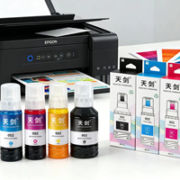 L4151 L4153 L4156 L4158 L4163 L4165 L4166 L4167 L4168 L4169 Botol Isi Ulang Tinta Kompatibel Epson 002 untuk Printer EcoTank
