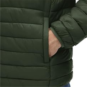 Chaqueta acolchada estándar de invierno para hombre de Color personalizado de alta calidad, estilo informal, acolchado de burbujas, impermeable, a prueba de viento, Abrigo con capucha - Product Image 5