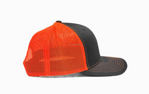 Sombrero de camionero de malla naranja de alta calidad, estilo deportivo, gorra de Ciclismo de verano a la moda para viajes informales al aire libre, carbón - Product Image 5