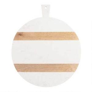 Factory Direct Sell Heavy Duty Marble &amp; Wood Cutting <strong>Board</strong> Remarkable Design <strong>Cheap</strong> <strong>Chopping</strong> <strong>Board</strong> for Cheese Kitchen Usage - Product Image 6