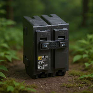 เบรกเกอร์ Schneider Electric Homeline 35A 2 โพล รุ่น HOM235 กำลังตัดวงจร 10kA - Product Image 3