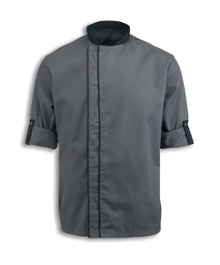 Veste <span class=keywords><strong>de</strong></span> chef unisexe à prix bon marché chemises <span class=keywords><strong>de</strong></span> <span class=keywords><strong>cuisine</strong></span> d'été serveur d'hôtel restaurant boulangerie restauration <span class=keywords><strong>vêtements</strong></span> <span class=keywords><strong>de</strong></span> travail uniforme <span class=keywords><strong>de</strong></span> chef - Product Image 4