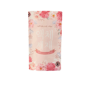 Detergente de lavandería azul al por mayor, líquido, perfume, bolsa, 800g, estándar de exportación de alta calidad - Product Image 1