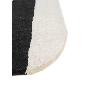 Tappeto in Lana Tufted a Mano Adrift Ivory, Design Minimalista con Motivo a Righe - TOP-357 - Product Image 4