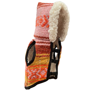 Gilet d'hiver classique léger pour chien avec doublure en Sherpa et polaire, design durable et ajustable - Fournisseur OEM en gros - Product Image 5