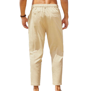 Pantalon pour homme de style décontracté de haute qualité, taille haute, tissu écologique pour un confort optimal, apparence quotidienne raffinée - Product Image 4