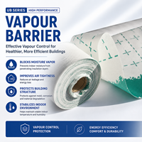 Membrane de barrière contre la vapeur Sohi Premium pour les systèmes d'isolation des toits et des murs avec une protection élevée contre l'humidité