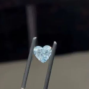 Diamante Cultivado en Laboratorio, Forma de Corazón, 1.42 Quilates, Color Azul Intenso, Claridad VVS1, Certificado CVD IGI, Diamante Suelto para Joyería de Lujo, Anillo - Product Image 1