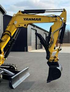 ENVÍO GRATUITO Miniexcavadora YANMAR ViO45-6A de 39 HP con Aire Acondicionado/Calefacción, Cubo de 12, 24, 32 Pulgadas, Aprobada por EPA y CE, Pulgar Hidráulico, 2 Velocidades, PLC - Product Image 5