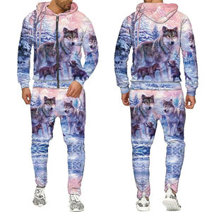 Sudadera con capucha transpirable de alta calidad para hombre, diseño personalizado, nueva llegada, chándales estampados por sublimación, chándales para ropa de invierno - Product Image 2