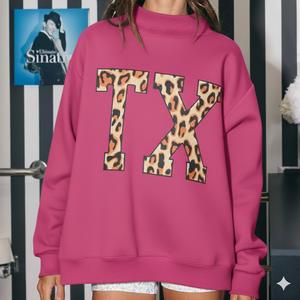 เสื้อสเวตเชิ้ตคอเต่าทรงหลวมแบบสตรีทแวร์สำหรับฤดูหนาว  ออกแบบโลโก้ด้านหน้าได้ตามต้องการ  ทรงโอเวอร์ไซส์ ไหล่ตก  เป็นมิตรกับสิ่งแวดล้อม - Product Image 1