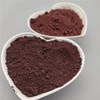 Approvisionnement de poudre de colorant de Brown d'oxyde de fer, colorant concret de ciment de brique de couleur