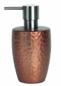 Distributeur de savon en métal moderne, design élégant, finition inoxydable, pompe à savon liquide réutilisable pour salles de bains - Product Image 6